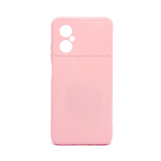 Capa de Silicone para Xiaomi Poco M4 5g Rosa